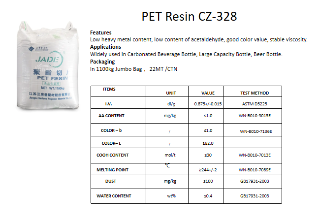 PET Resin CZ-328