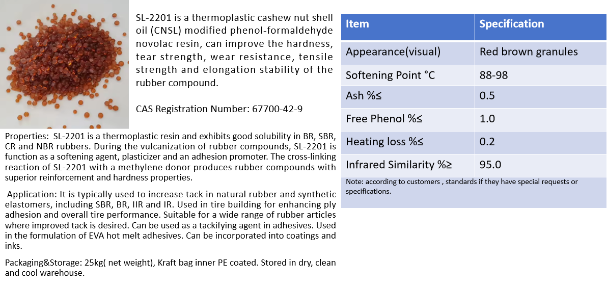 Rubber Reinforcing Resin SL-2201