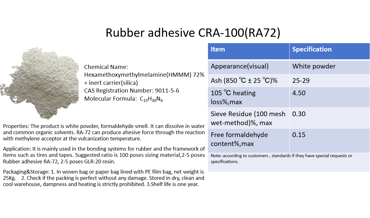 Rubber adhesive CRA-100(RA72)